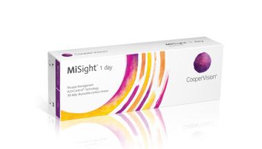 הכירו את MiSight(R)‎ עדשות מגע יומיות עם טכנולוגיית